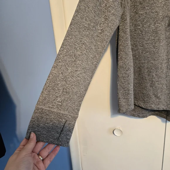 Ascend Gray Half Zip Long Sleeve Athletic Women's Top- Size XL‎ - Picture 3 of 7
